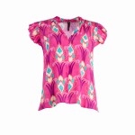 NED Top Plumet Special Flowers woven NED Top Plumet Special Flowers woven